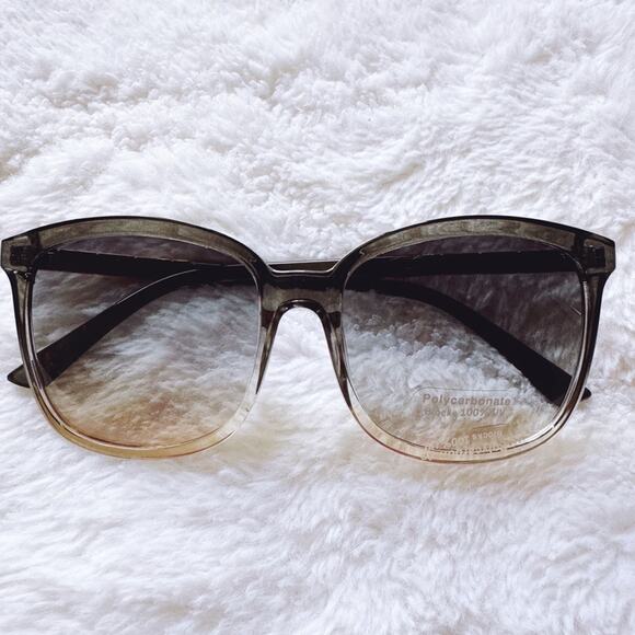 Stylens Accessories - Joanne Clear Gray Square Sunglasses